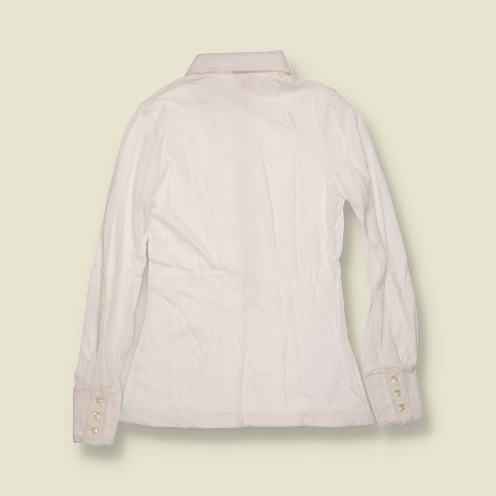 1970s | TGL | Deadstock Blouse | White - 2