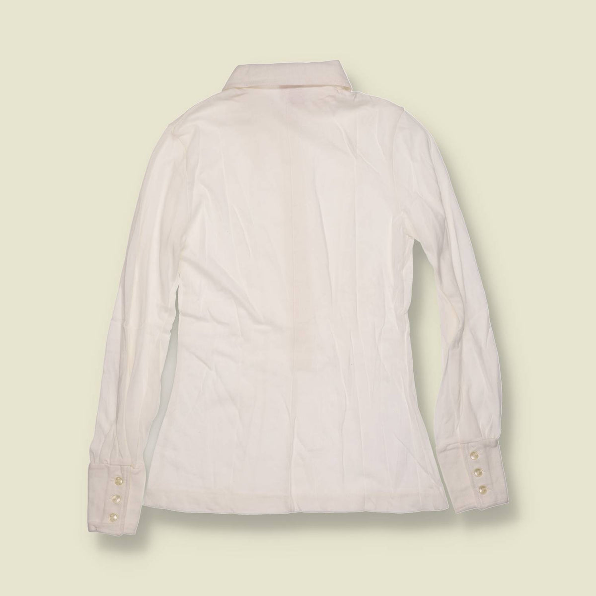 1970s | TGL | Deadstock Blouse | White - 2