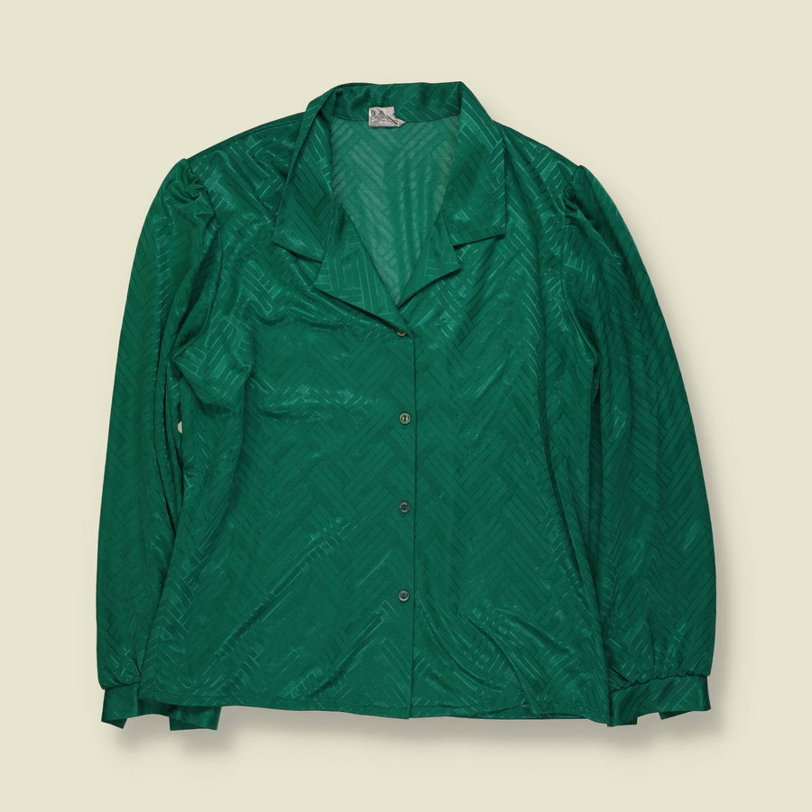 1970s | Blouse | Green - 12