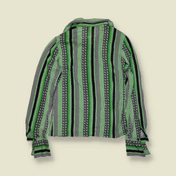 1970s | TGL | Deadstock Blouse | Green Multi - 6