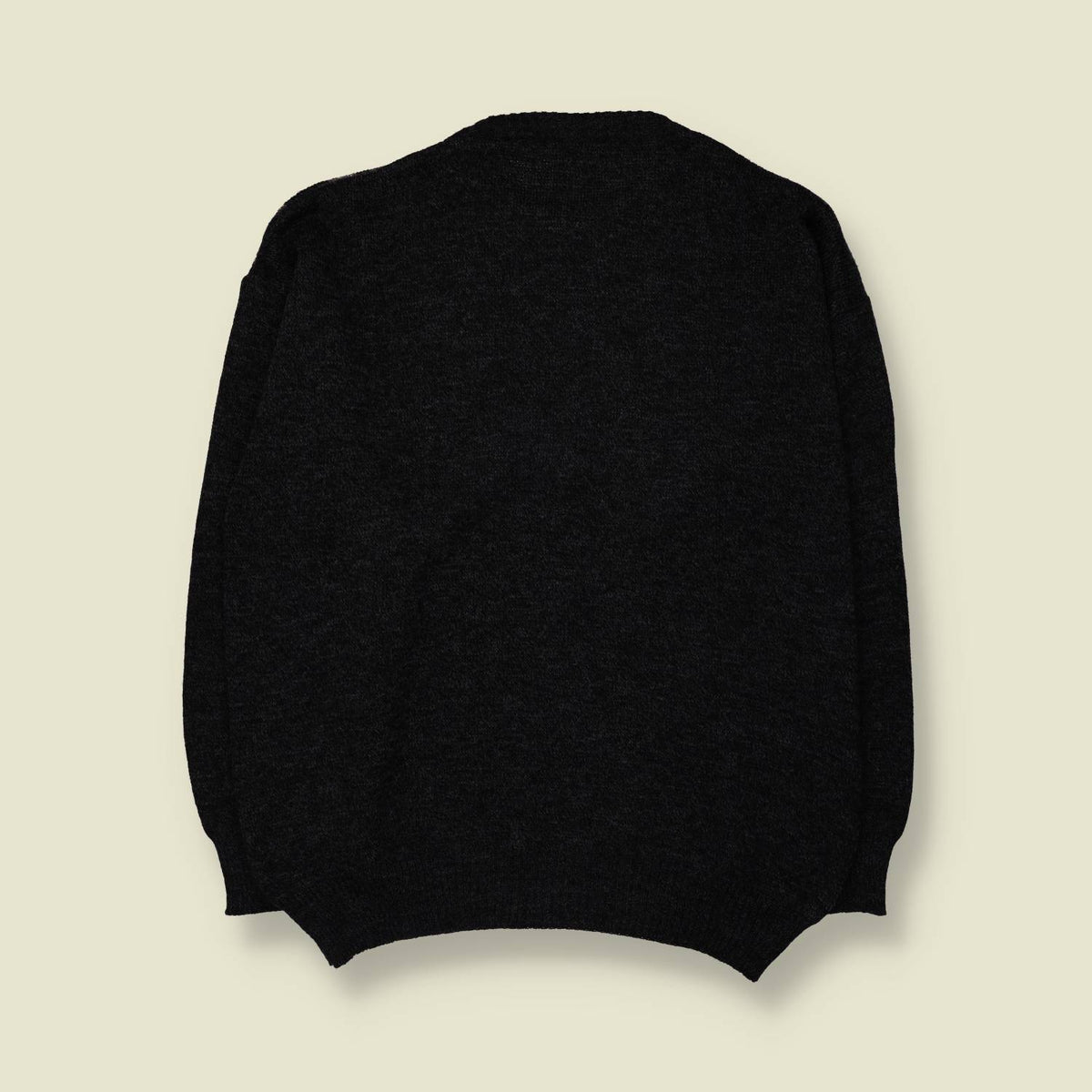 1980s | Knit | Black - 3XL