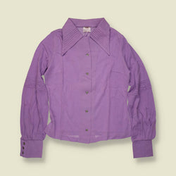 1970s | TGL | Blouse | Purple - 8