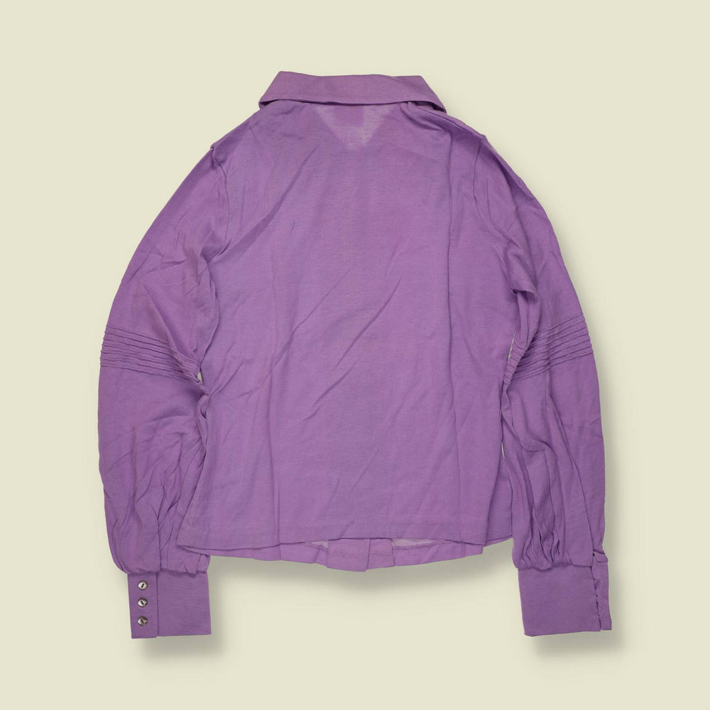 1970s | TGL | Blouse | Purple - 8