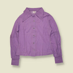 1970s | TGL | Blouse | Purple - 10