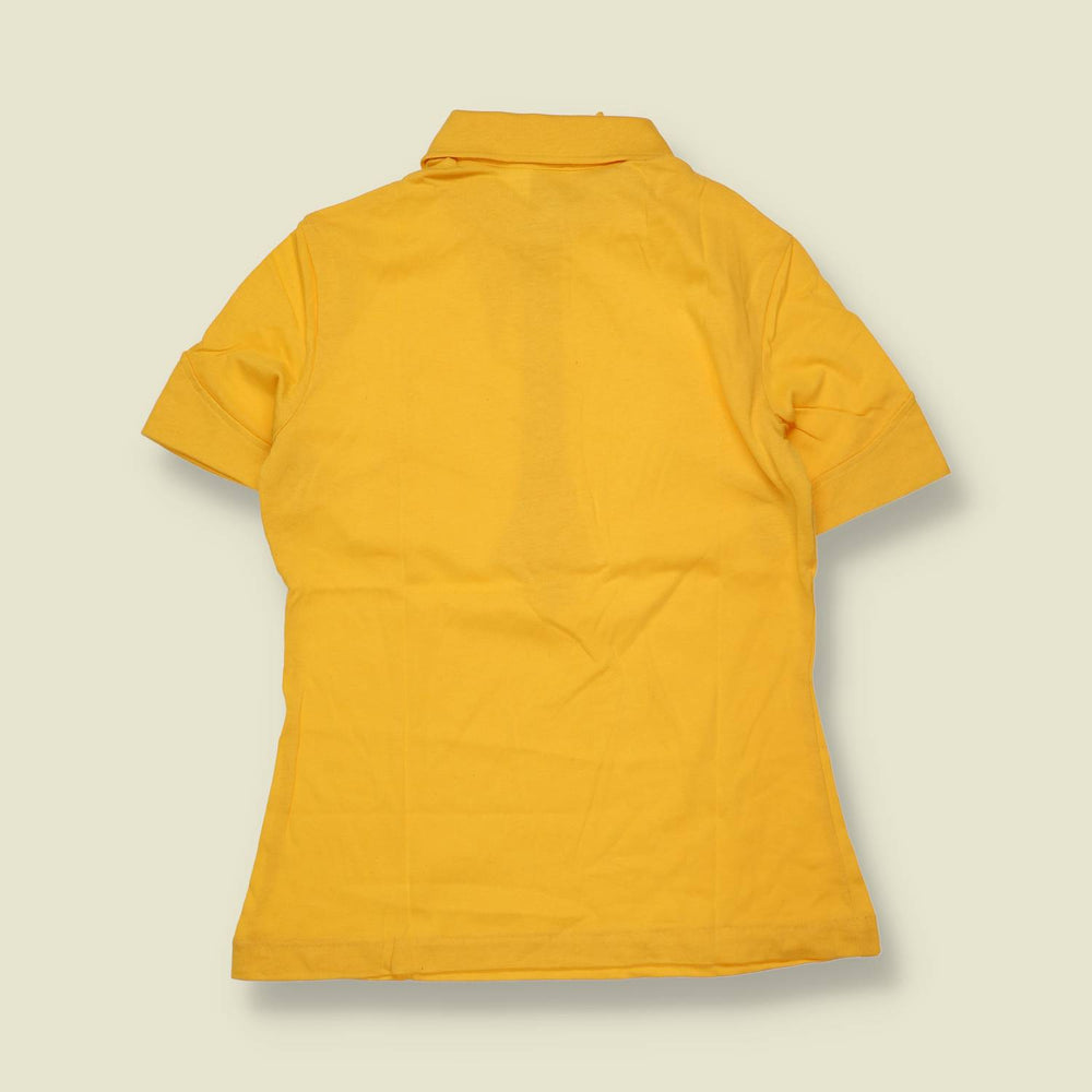 1970s | TGL | Deadstock Dagger Collar Blouse | Mustard Yellow - 8