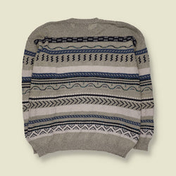 1980s | Maselli | Knit | Grey - XL