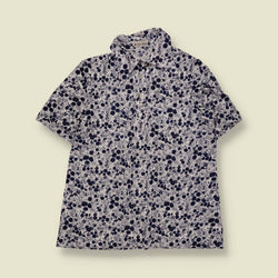 1970s | Red Line | Blouse | Navy Floral - 8