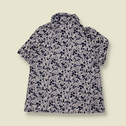 1970s | Red Line | Blouse | Navy Floral - 8