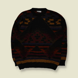 1980s | Monello | Knit | Multi - XXL