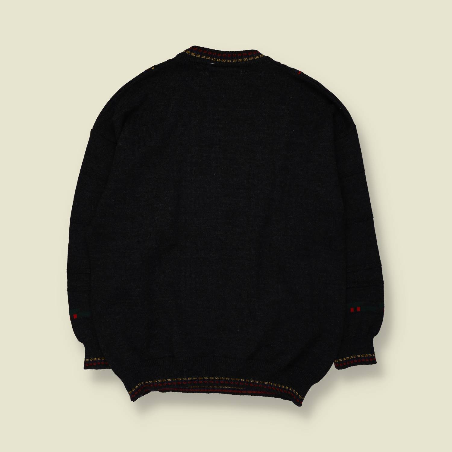 1980s | Jockey | Knit | Black - l