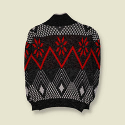1980s | Knit | Black - M
