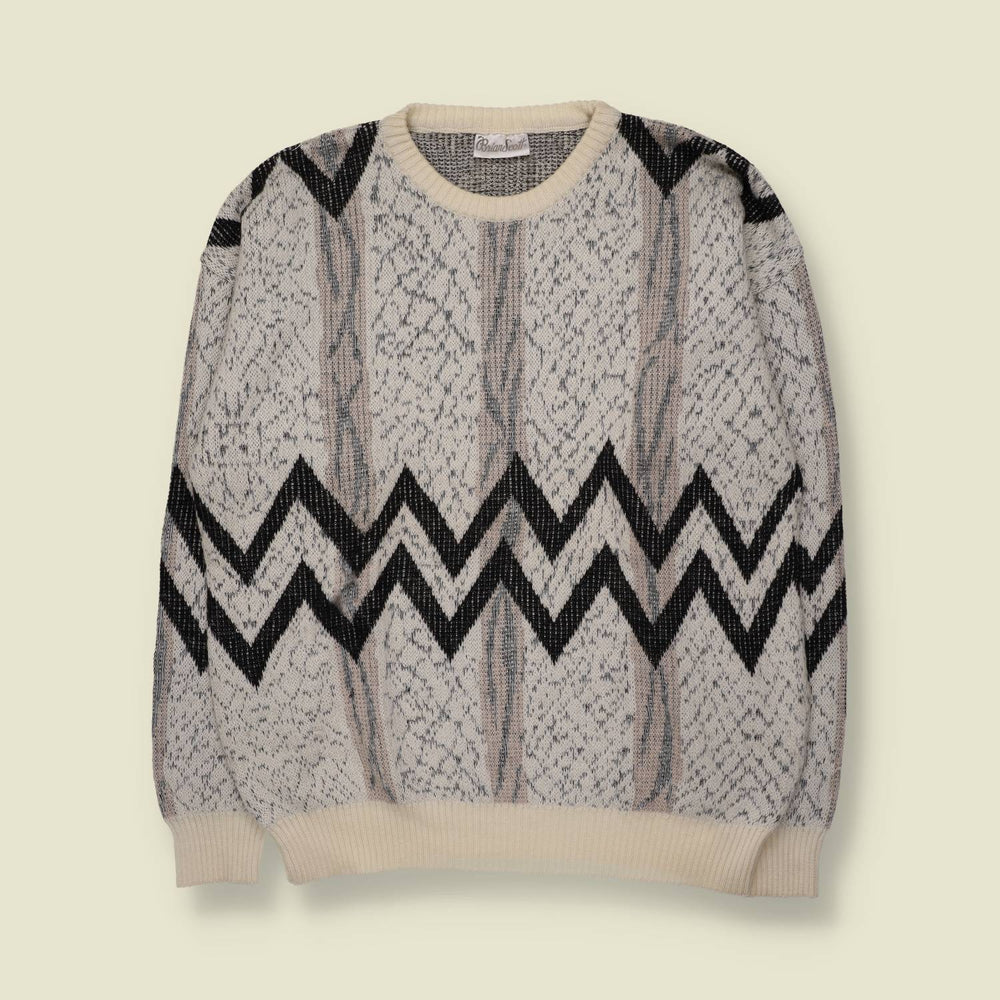1980s | Brian Scott | Knit | Cream - L