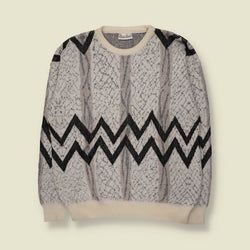 1980s | Brian Scott | Knit | Cream - L