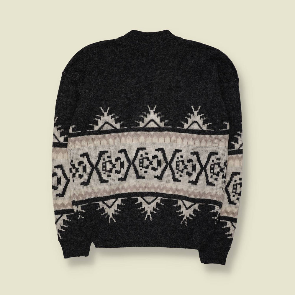 1980s | Maple Leaf Canada | Knit | Grey - M