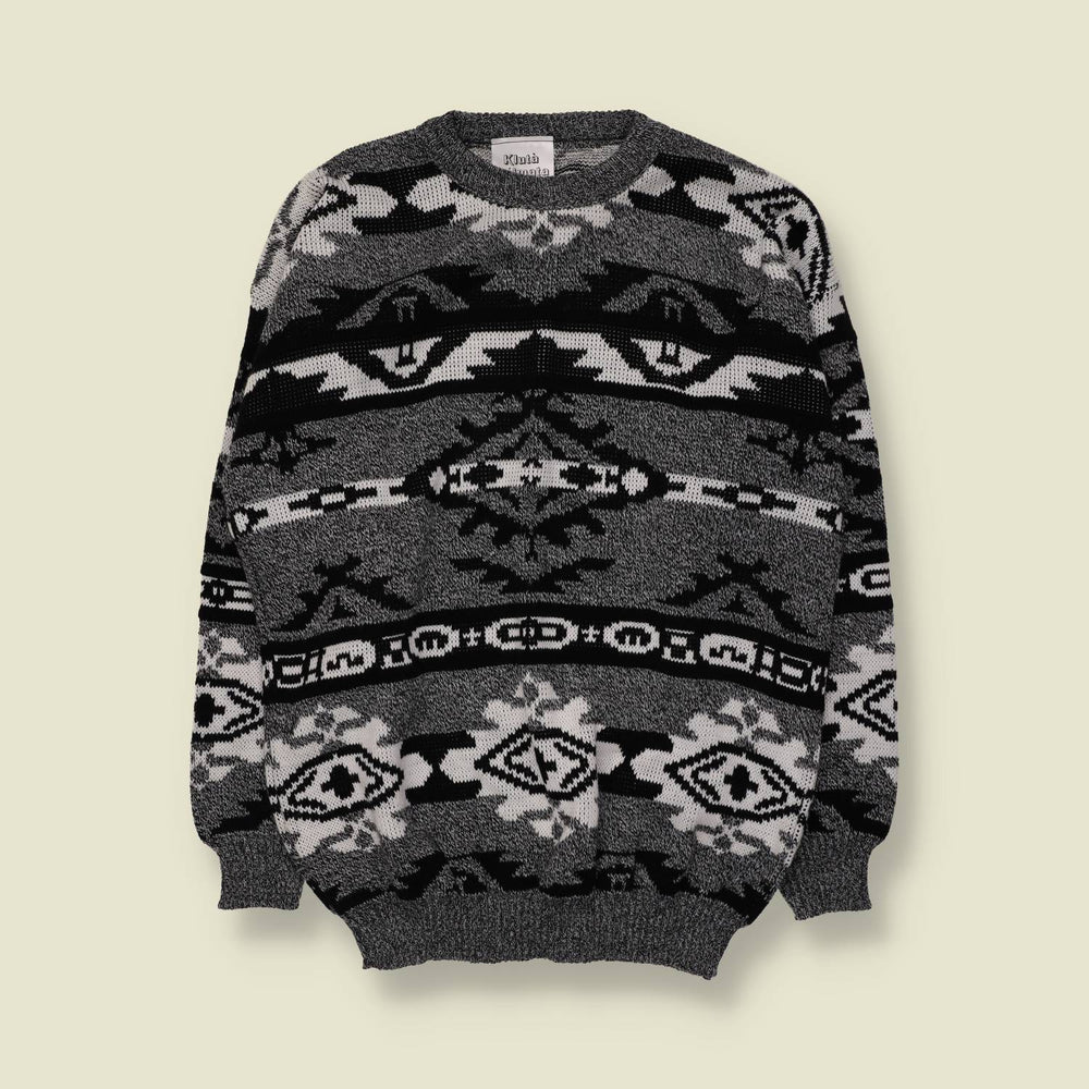 1980s | Kluta Heimata | Knit | Grey - L