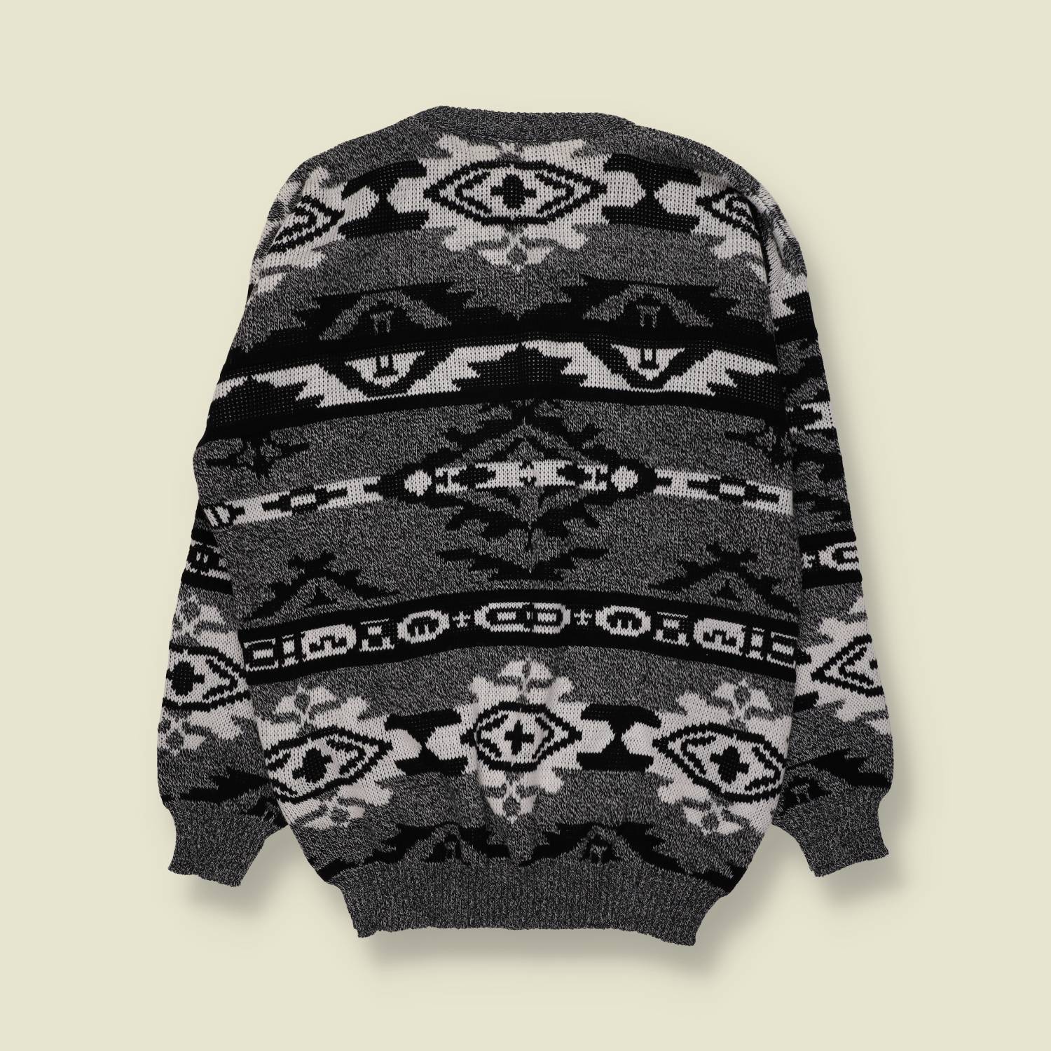 1980s | Kluta Heimata | Knit | Grey - L
