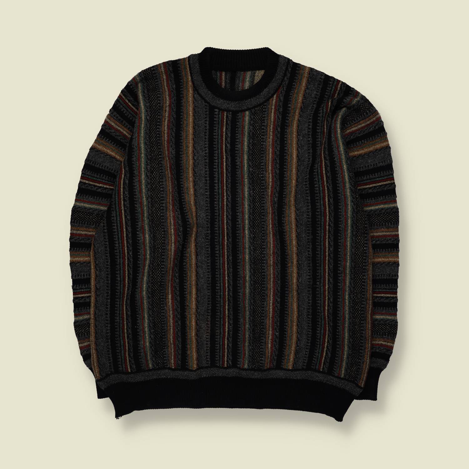 1980s | Knit | Multi - XL