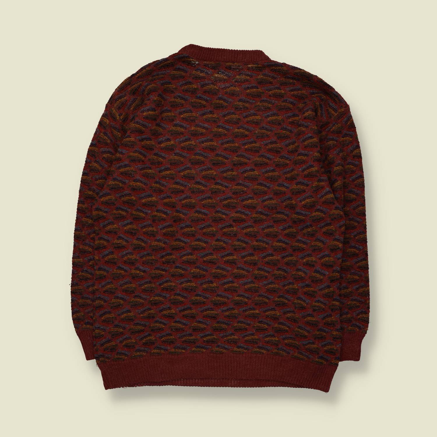 1980s | Barollo | Knit | Burgundy - L