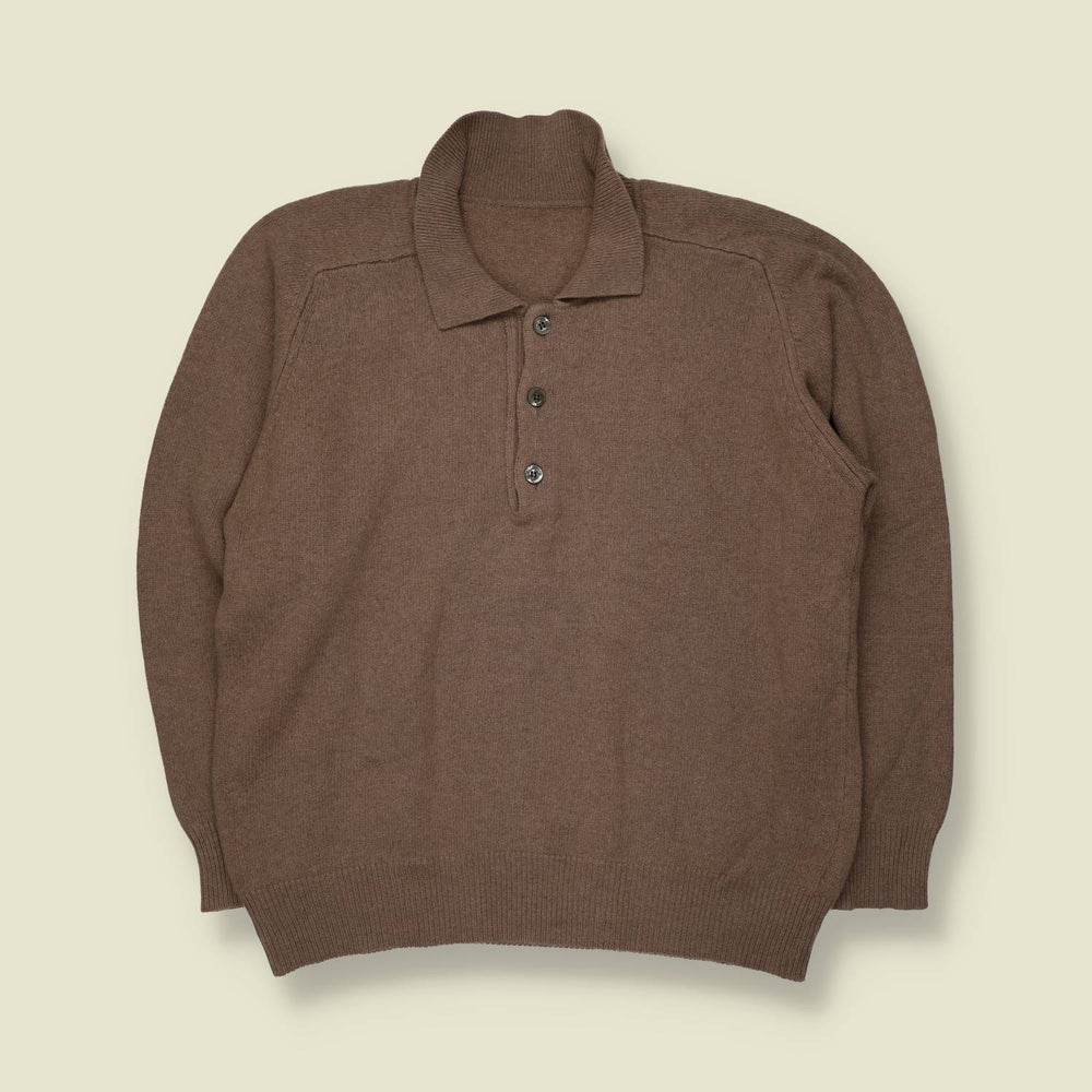 1980s | Knit | Brown - XL