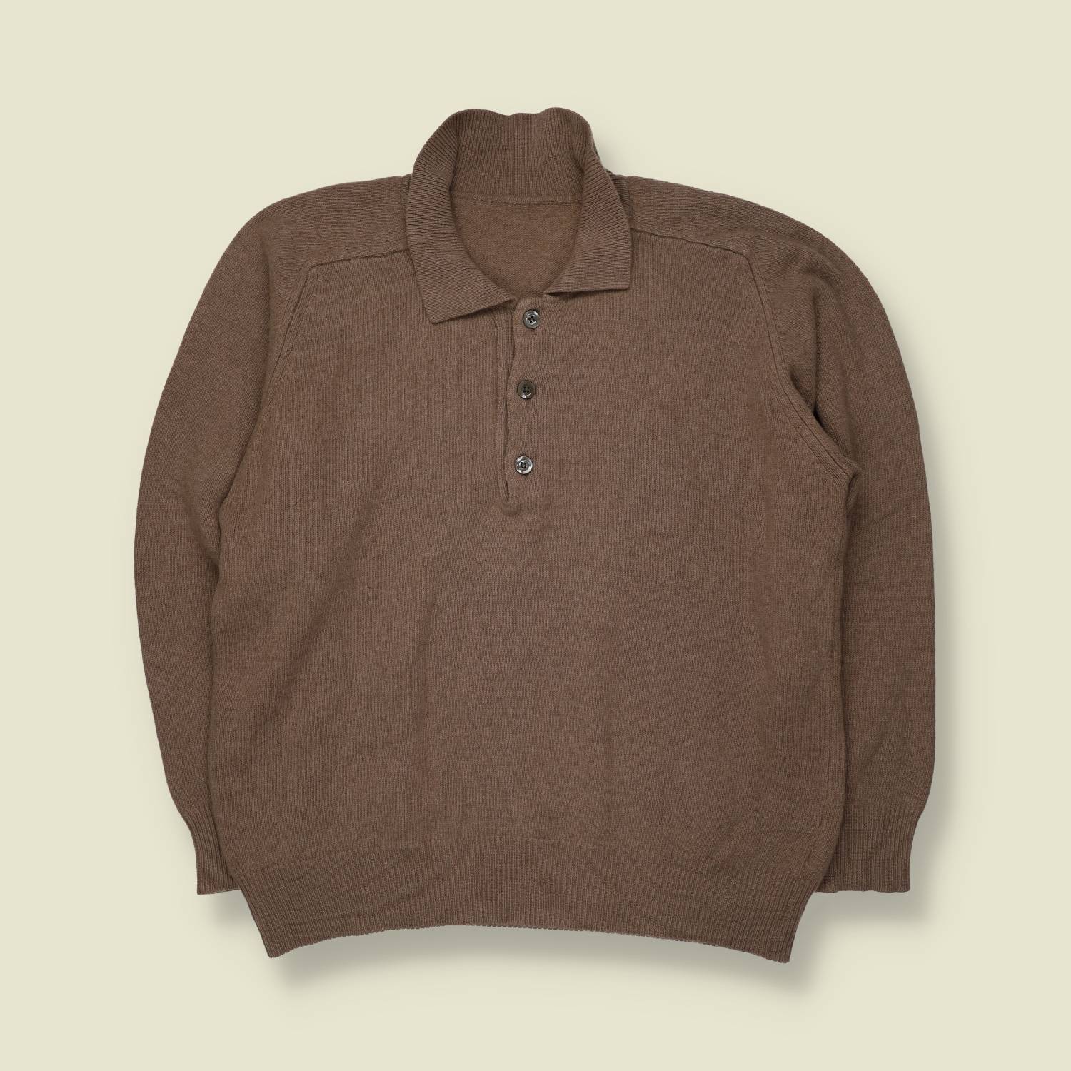 1980s | Knit | Brown - XL