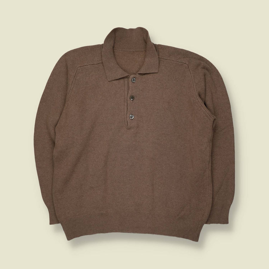 1980s | Knit | Brown - XL