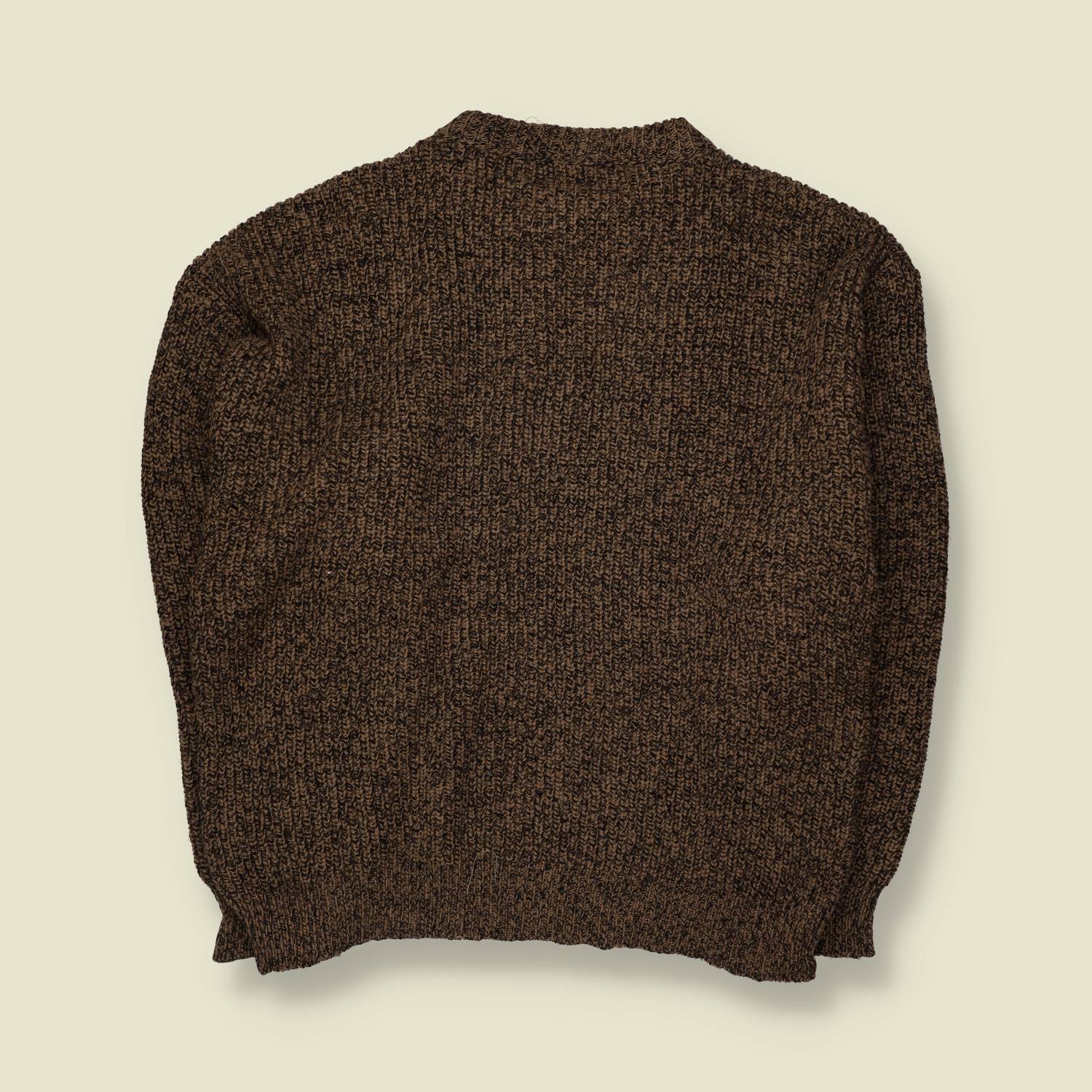 1980s | Knit | Brown - XL