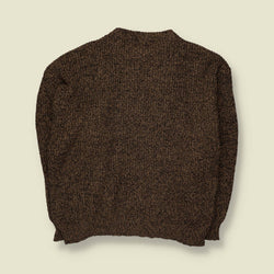 1980s | Knit | Brown - XL