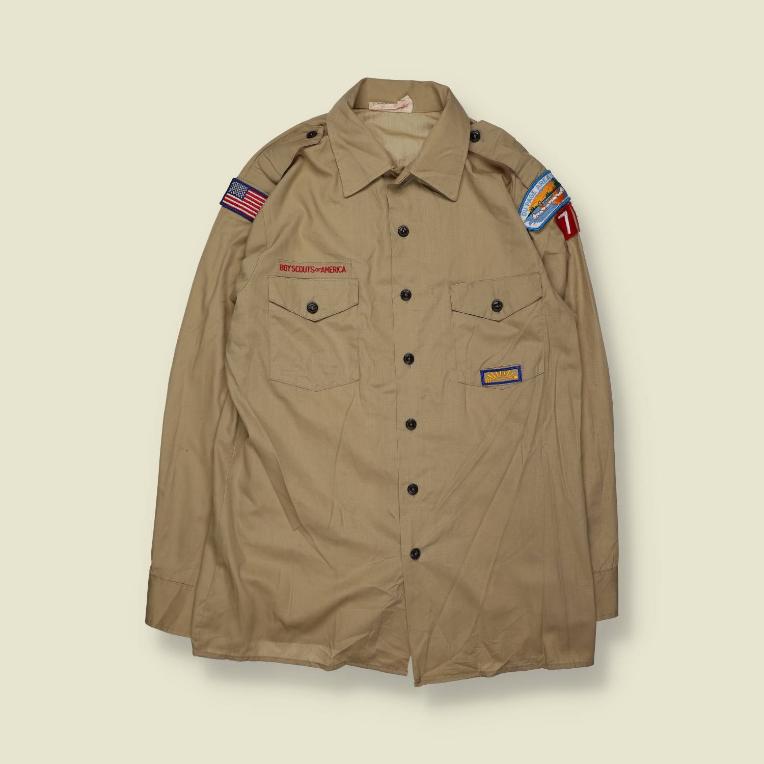 1980s–1990s | Boy Scouts Of America | Uniform Shirt – L
