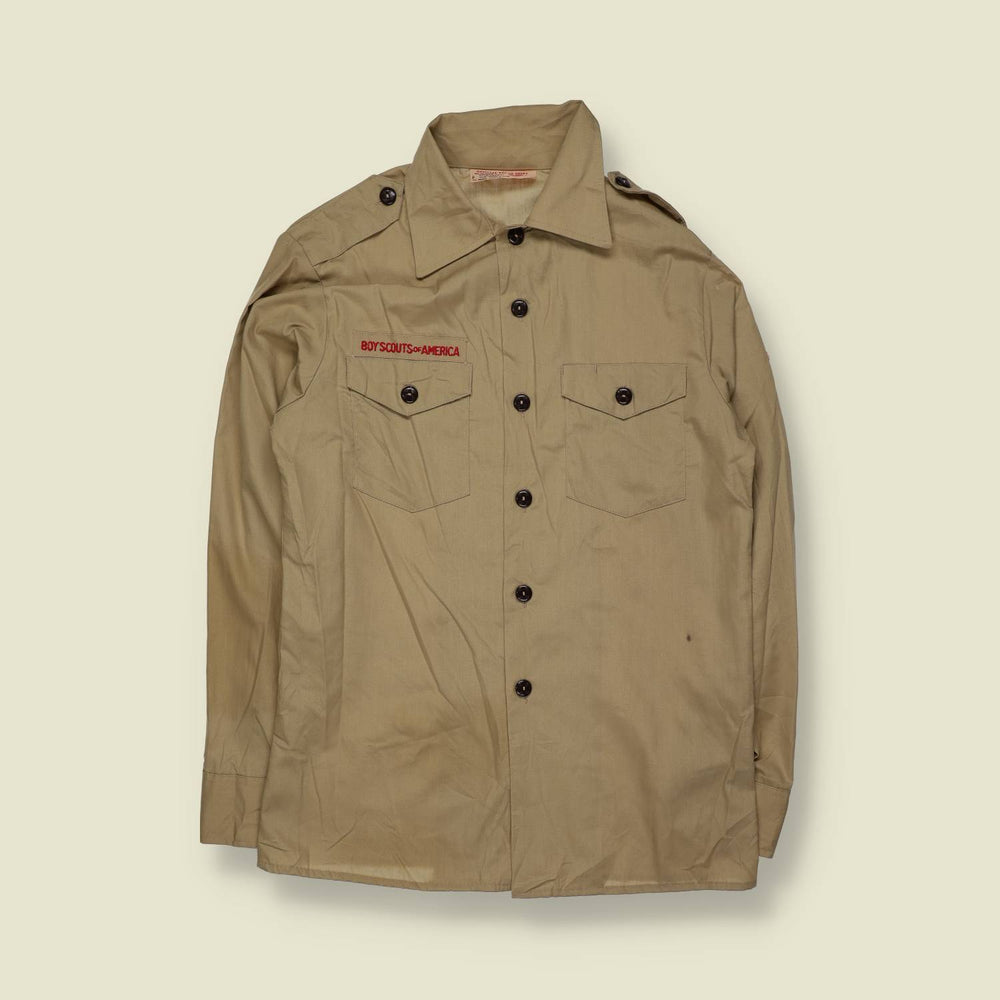 1980s–1990s | Boy Scouts Of America | Uniform Shirt – XS