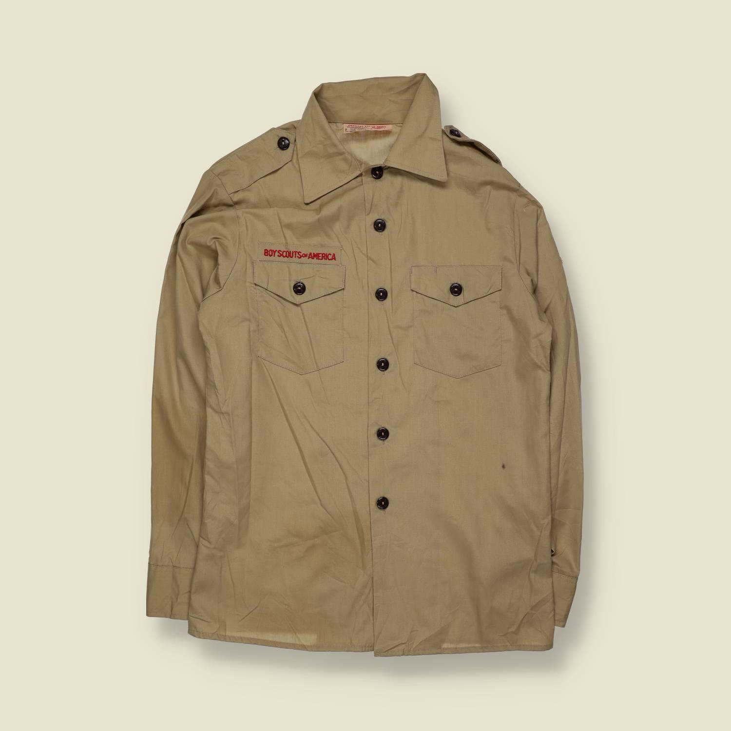 1980s–1990s | Boy Scouts Of America | Uniform Shirt – XS