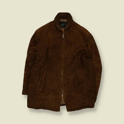 1960s | Master Jae | Zip Front Corduroy Jacket – L