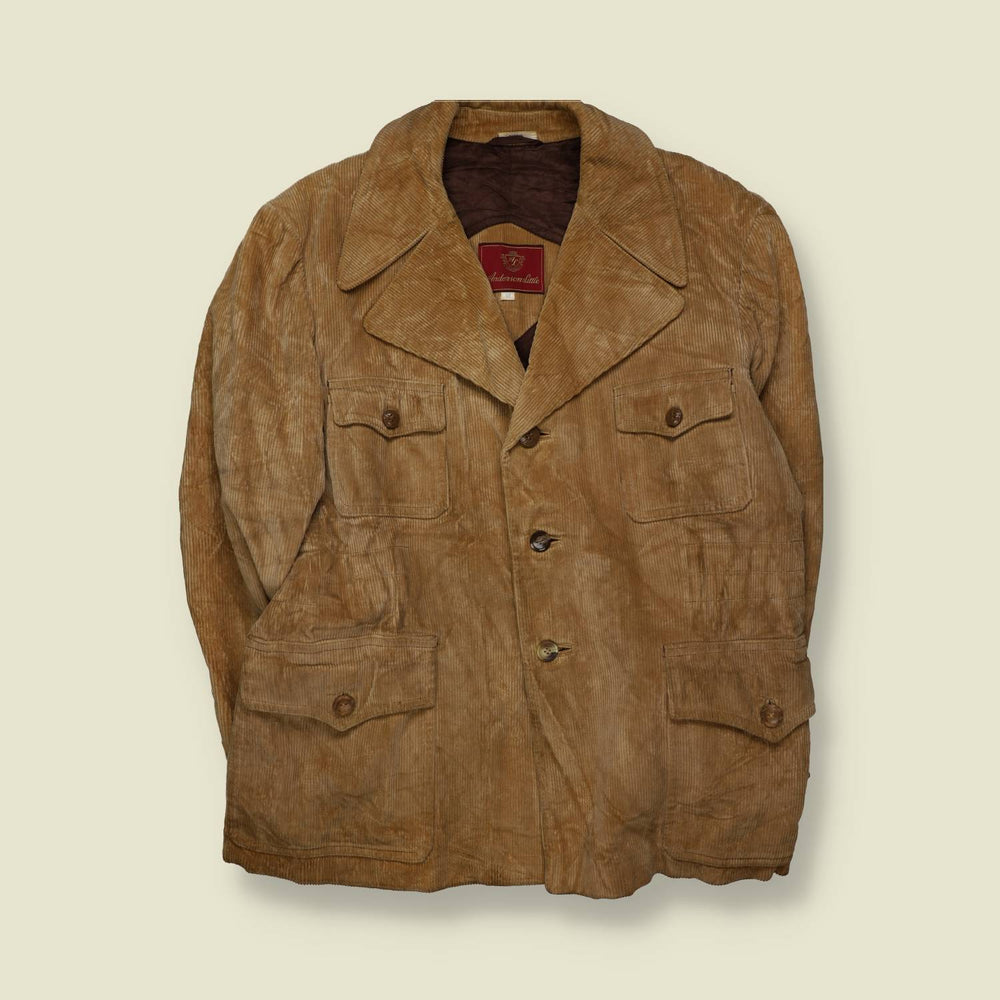 1970s | Anderson-Little | Safari Corduroy Coat – XXL