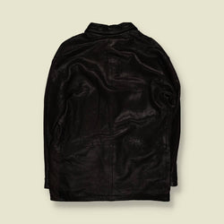 1990s | Polo Ralph Lauren | Leather Coat –  XL