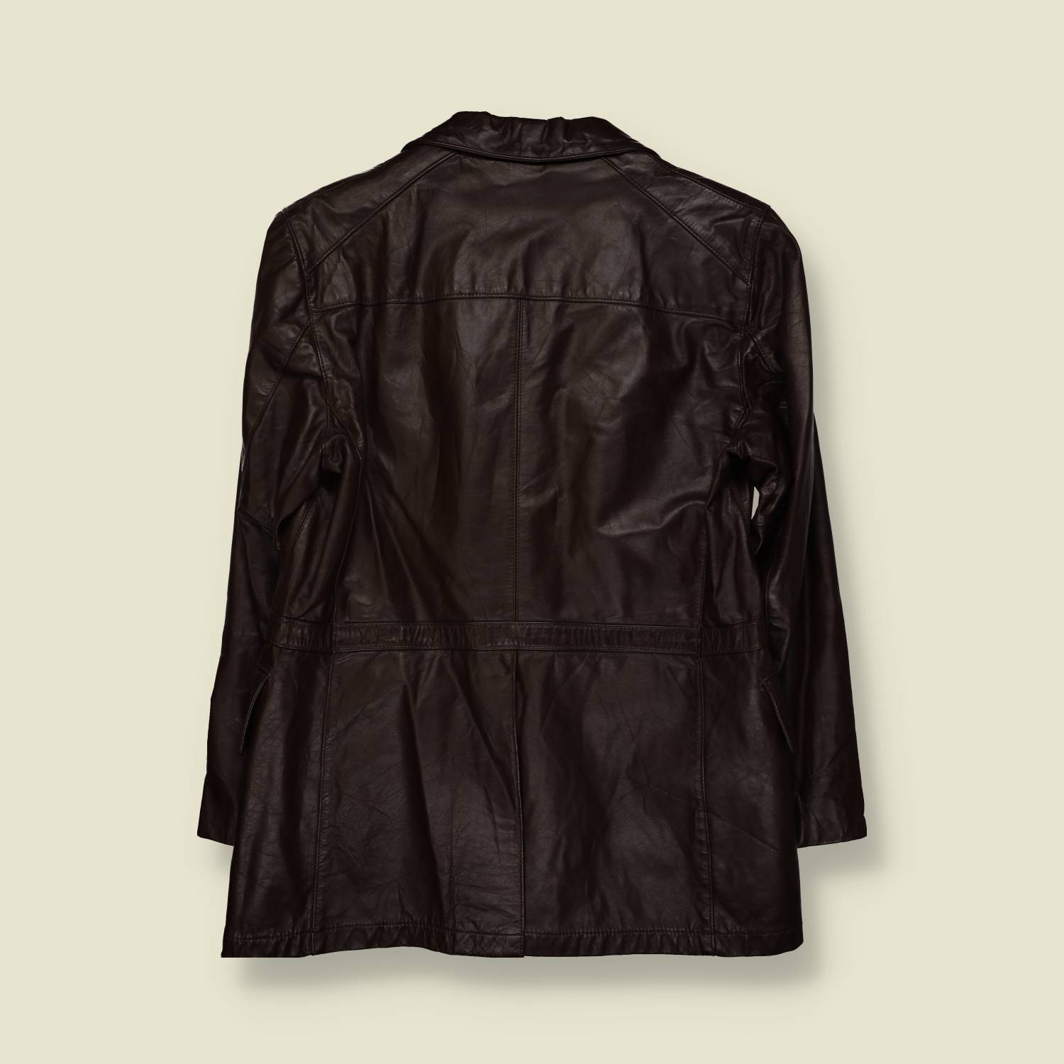 1970s | London Fog | Leather Blazer – M