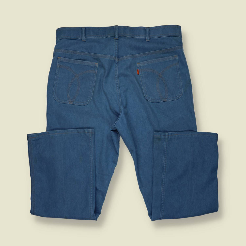 1970s | Levi’s | Orange Tab | Flare jeans | Soft blue - w36