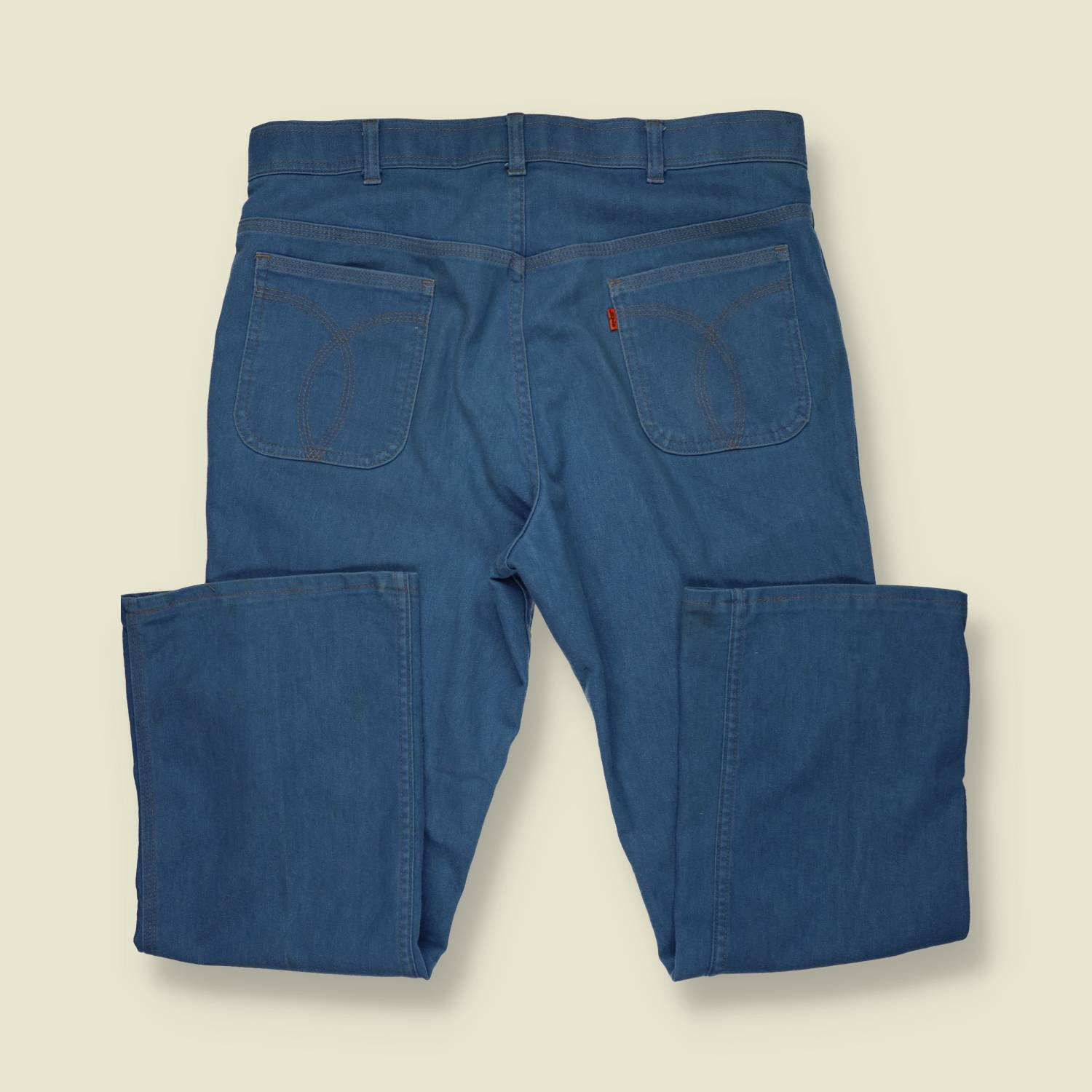 1970s | Levi’s | Orange Tab | Flare jeans | Soft blue - w36