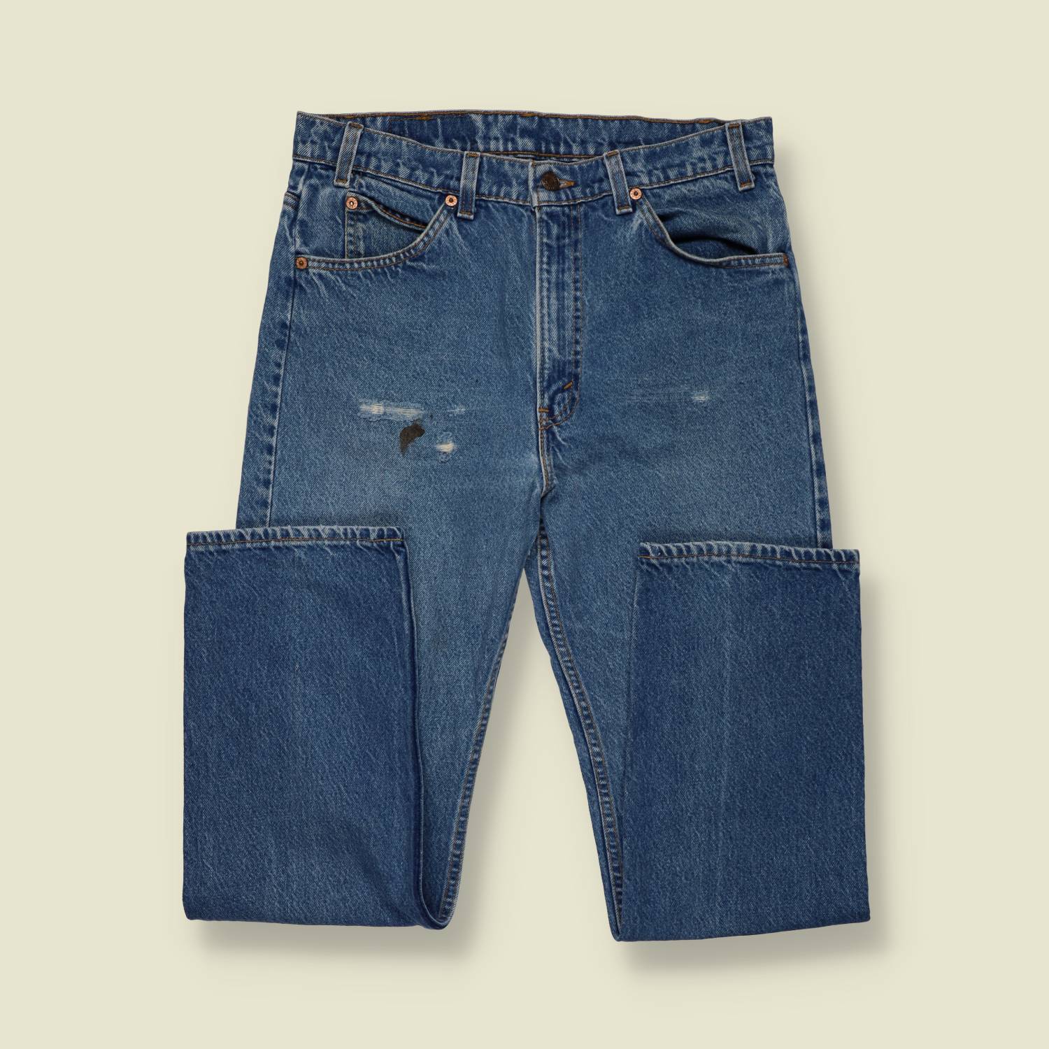 1980s–1990s | Levi’s 505 | Orange Tab | Made in USA | Straight Leg Jeans - w32