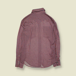 1970s | Wrangler | Sanforized Western Shirt | Check - S
