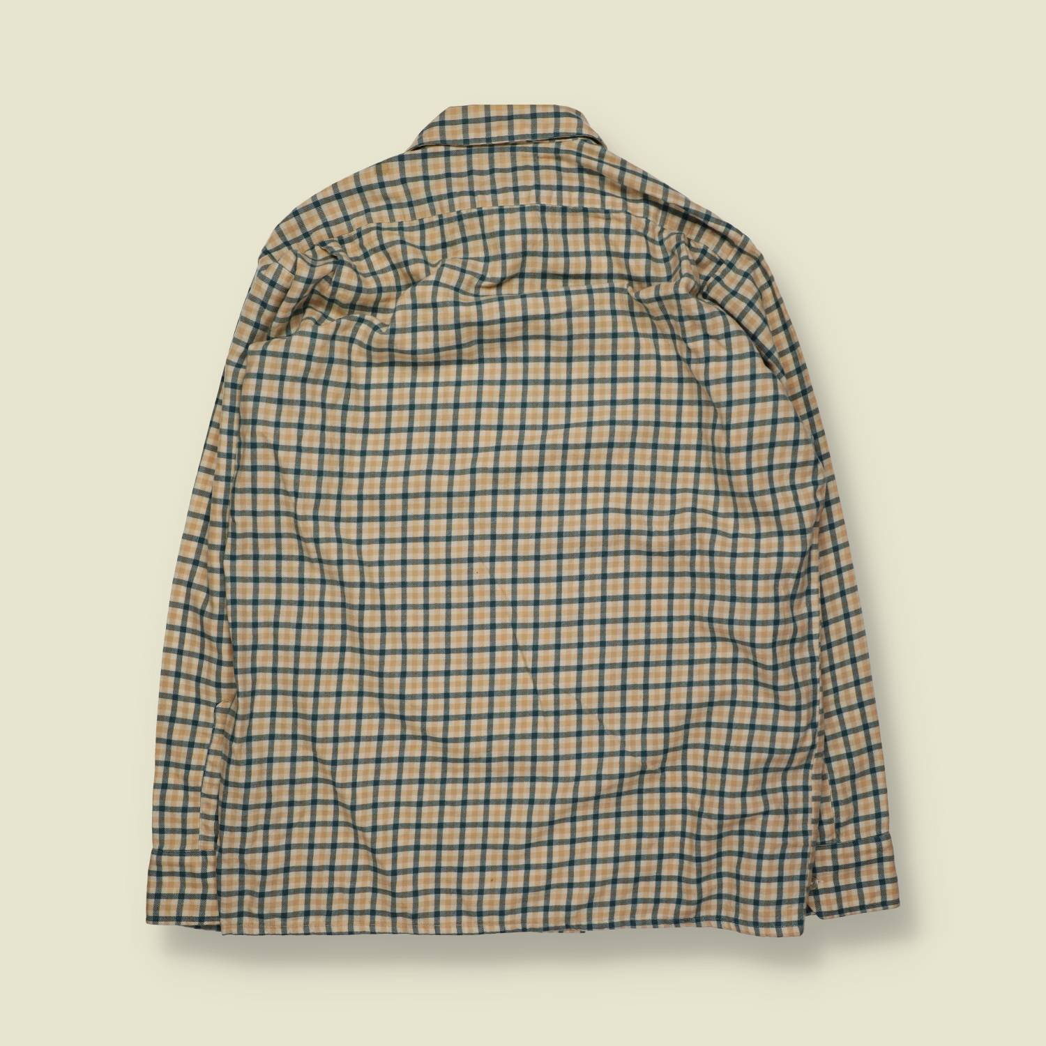 1960s–1970s | McGregor | Plaid Wool Blend Shirt – L