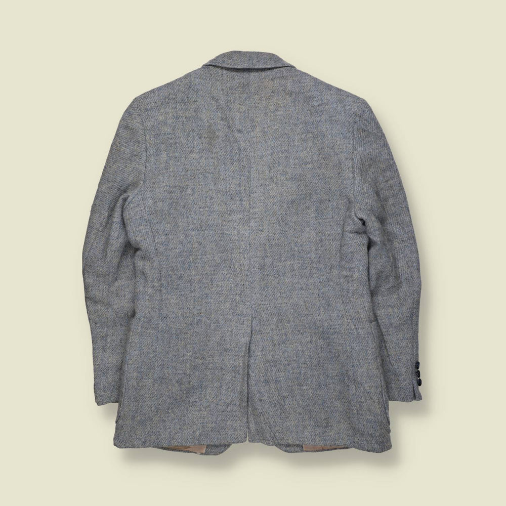 1970s | Harris Tweed | Tailored Wool Jacket – XXXS