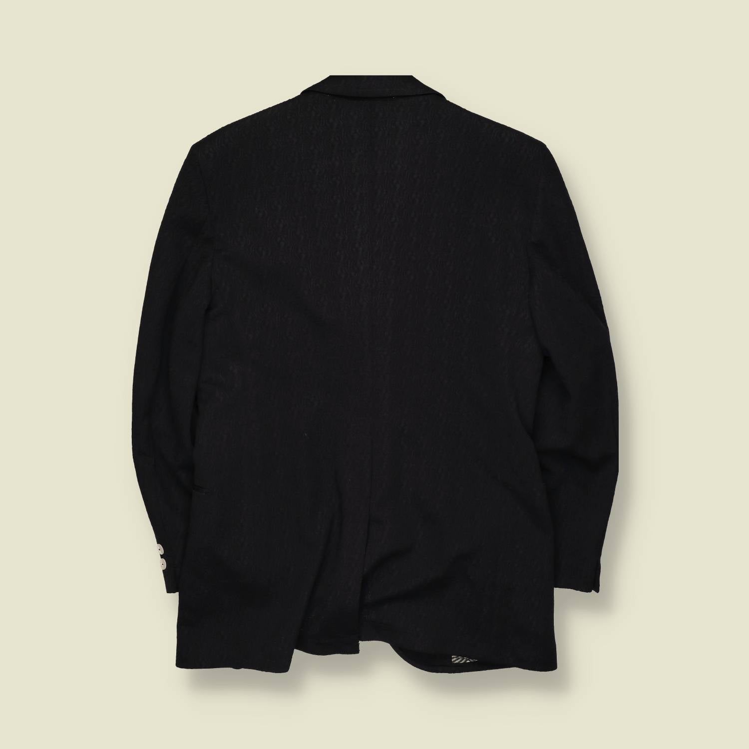 1970s | Tailored Blazer – Black - XS