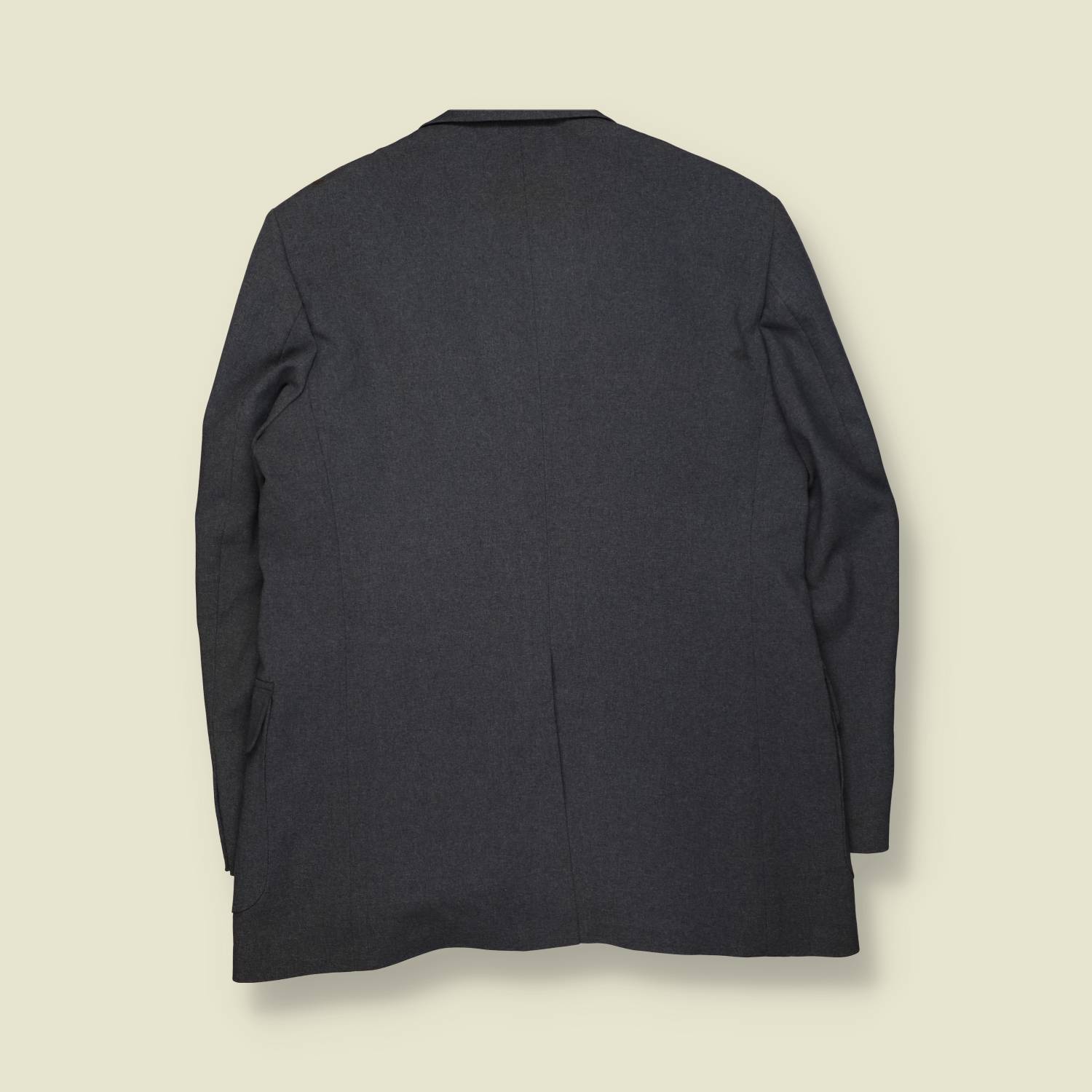 1970s | Made In USA | Tailored Blazer | Charcoal – M