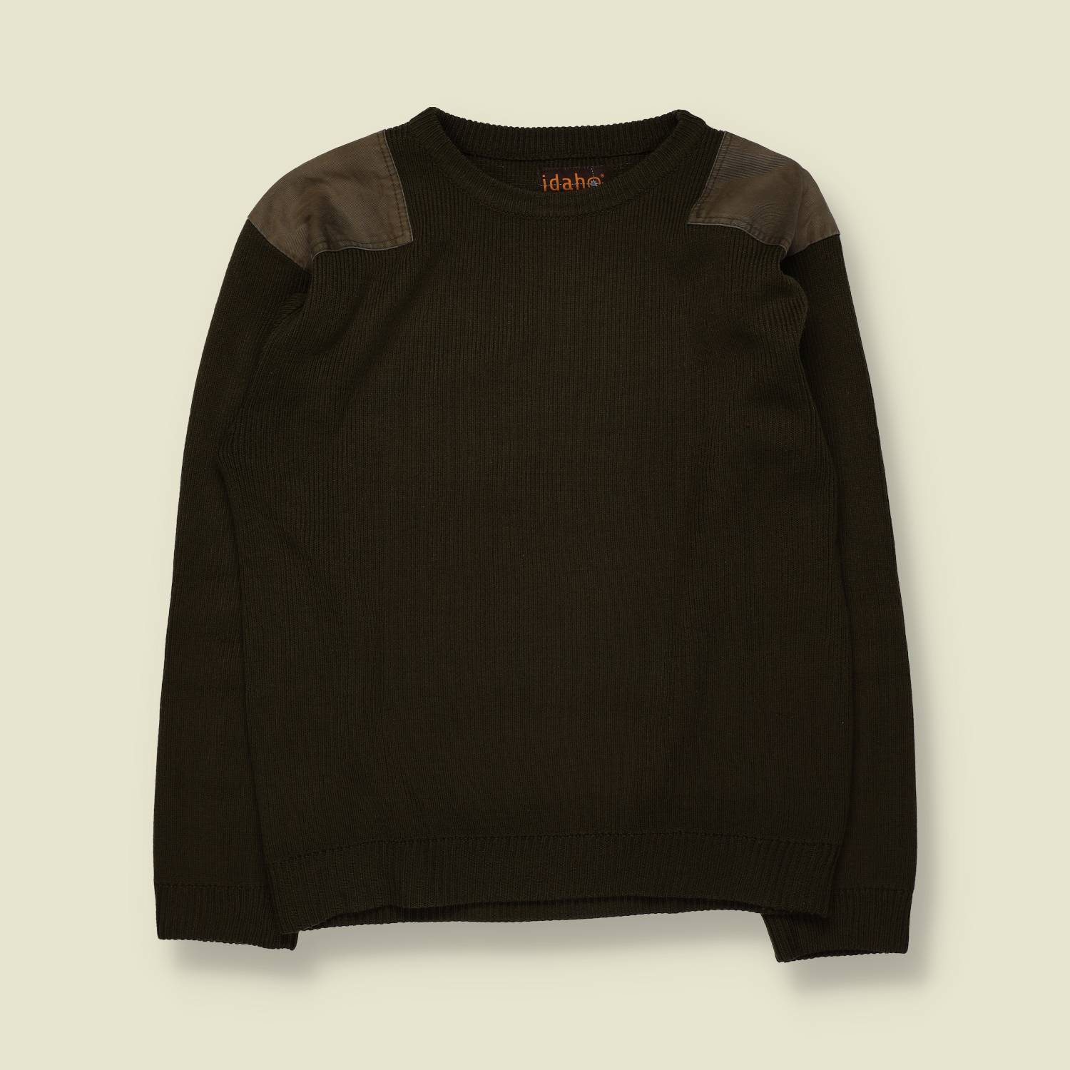 1990s | Idaho | Military Jumper | Olive – L