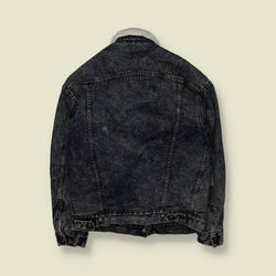 1980s | Levi’s | Sherpa Lined Denim Jacket | Acid Wash – L