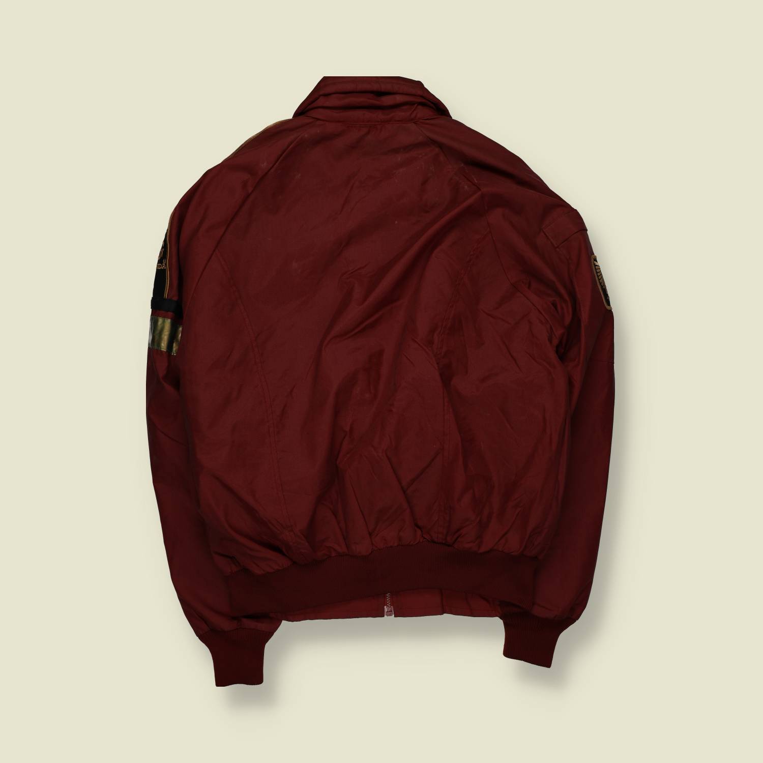 1980s | Honda | Padded Motorsport Jacket | Red – XXL