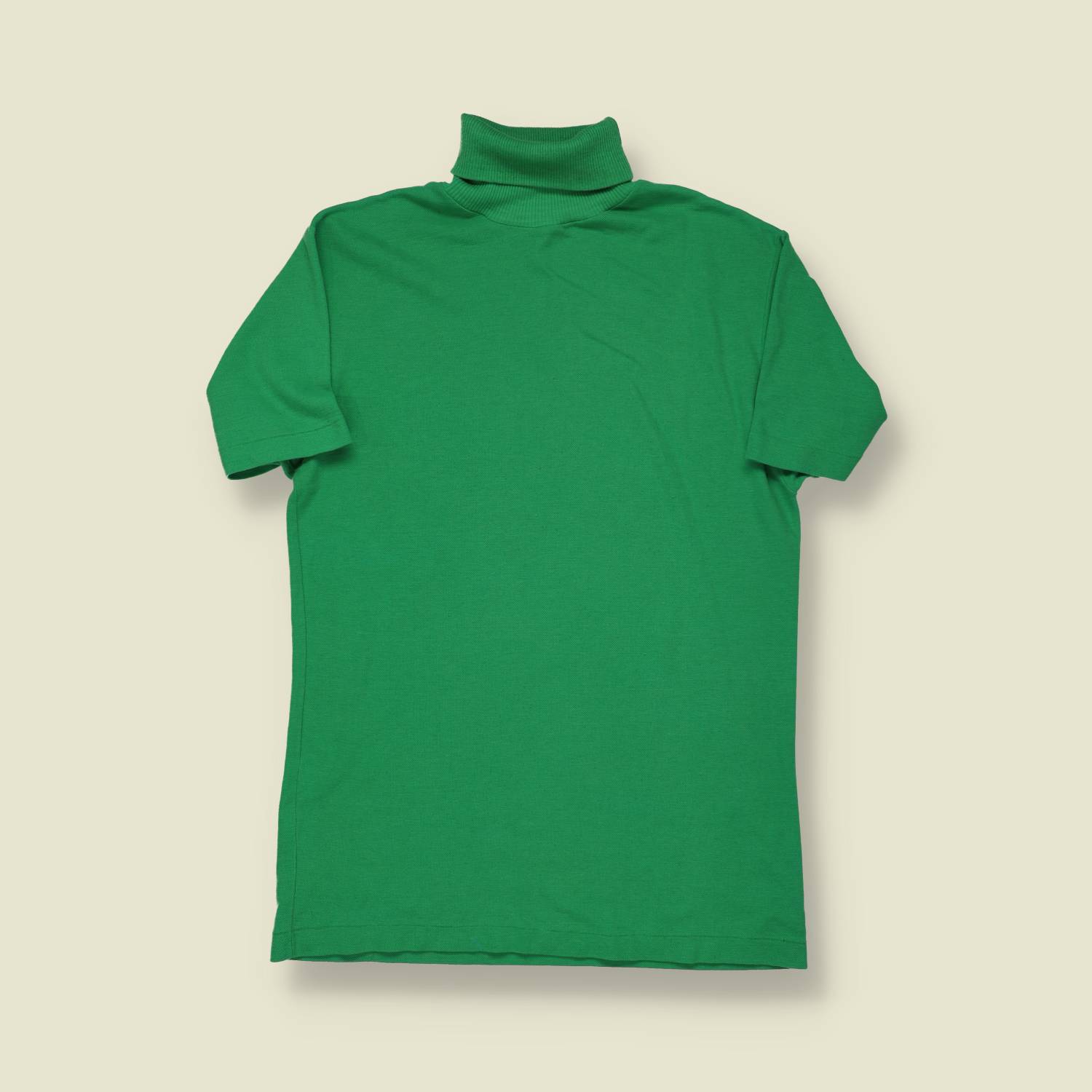 1960s Towncraft Green Turtleneck Tee - S