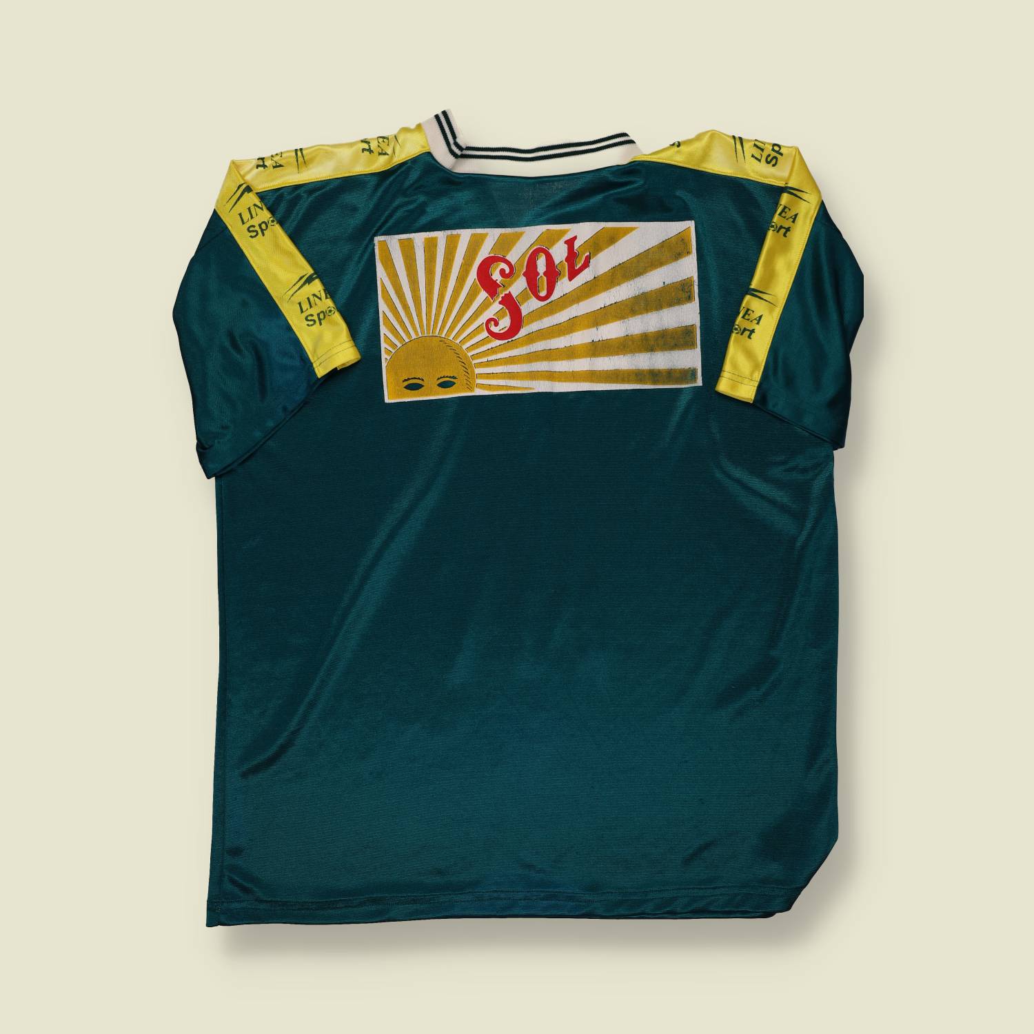 1990s Club León A.C. Linea Sport Coca-Cola / Sol Football Jersey - M