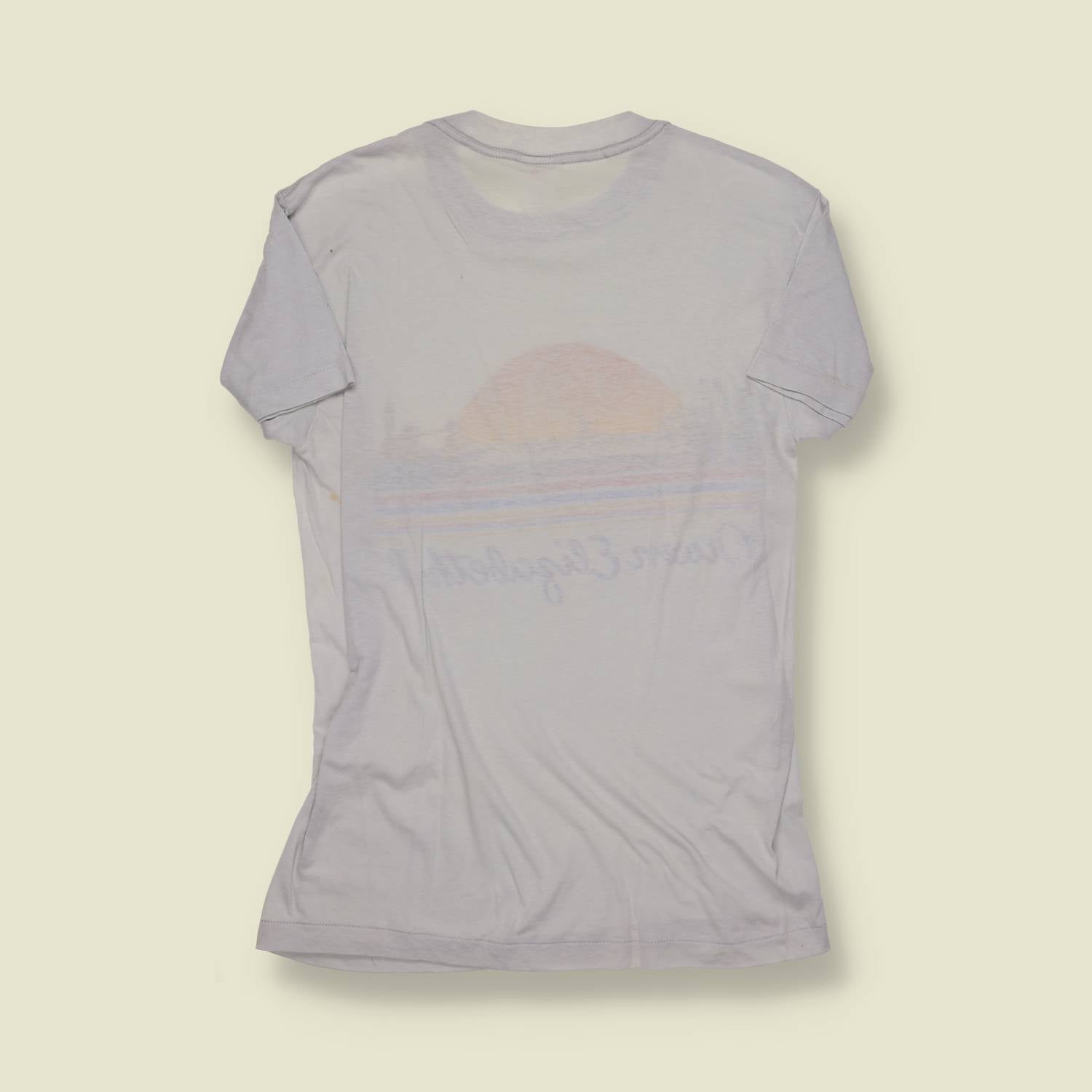 1970s/80s Queen Elizabeth 2 Cruise Ship T-Shirt - XS/S