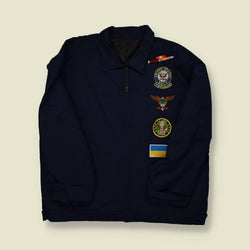 1990s/2000s US Veteran Embroidered Jacket - XXL