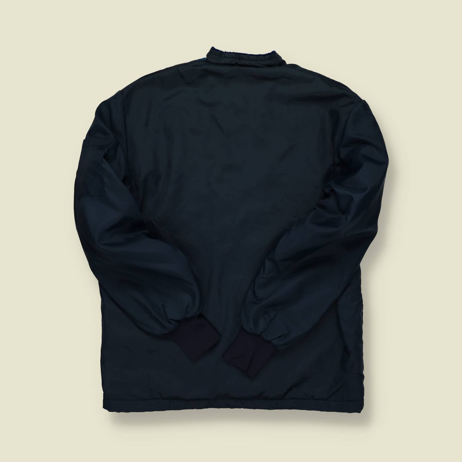 1970s Racing Stripe Nylon Jacket - M